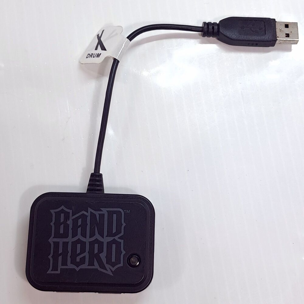 Band Hero PS3 Dongle wireless Drum Kit USB Receiver PRT-0002808 Red Octane